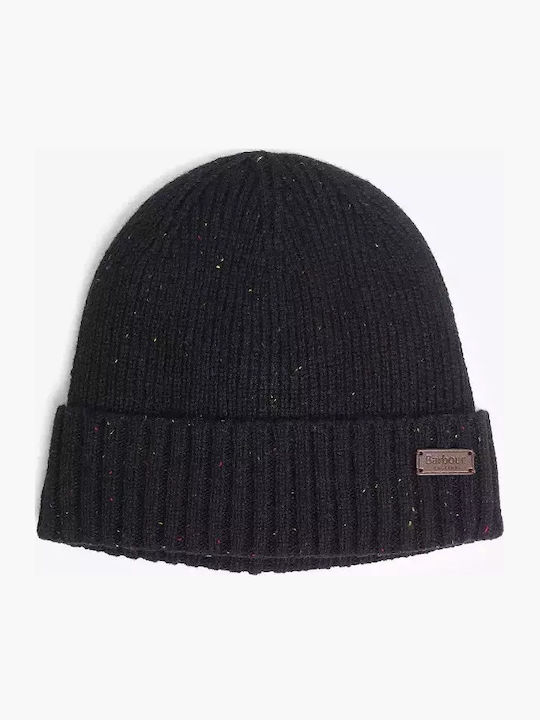 Carlton Männer Set mit Beanie mit Rippstrick in Schwarz Farbe