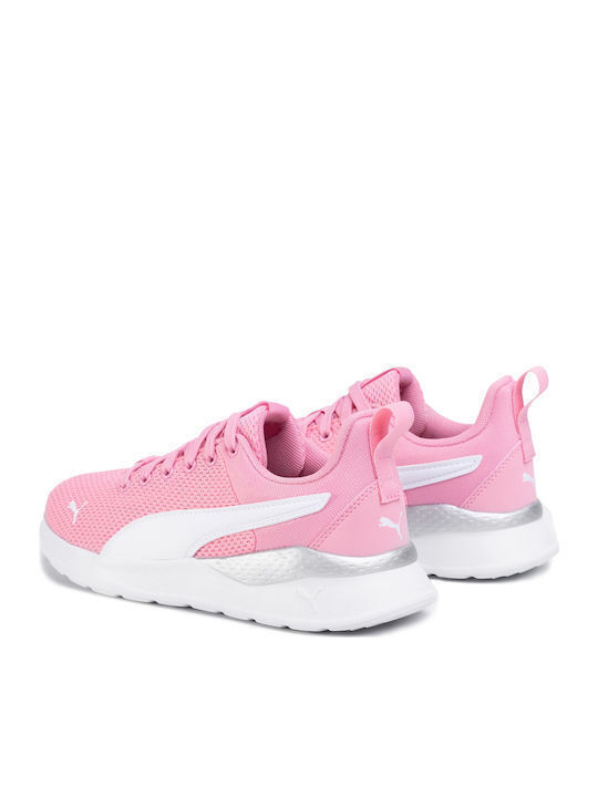 Puma Kids Sports Shoes Running Anzarun Lite Youth Trainers Pink