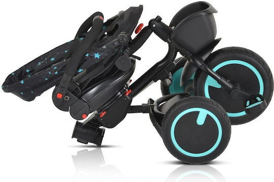 Byox Orion Tricicletă Pliabilă și Convertibilă pentru 1.5+ Ani Albastră