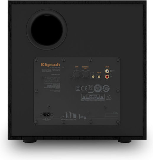 Klipsch R-101SW Autoîntăritor Subwoofer cu Difuzor 10" 150W Negru cu apă