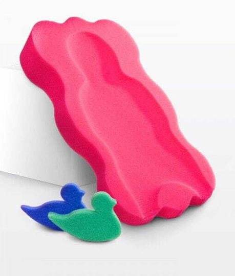 Sensillo Baby Badewannen Kissen / Badezimmerstützkissen Rosa