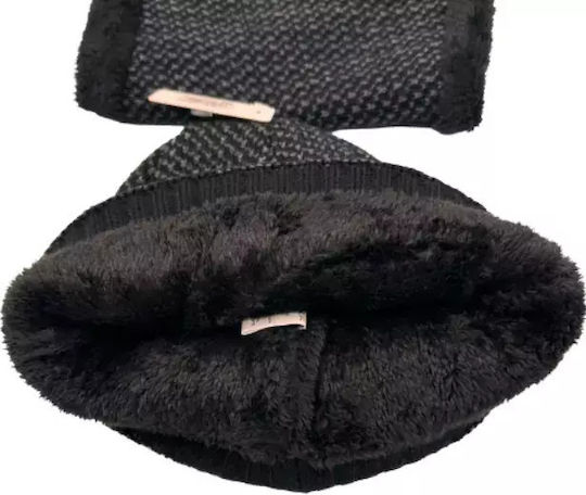 Knitted Beanie Cap Green