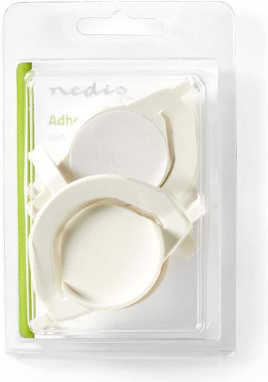 Nedis WAFE110WH4 Anti-Vibration Pads For Washer/Dryer made of Plastic 4pcs