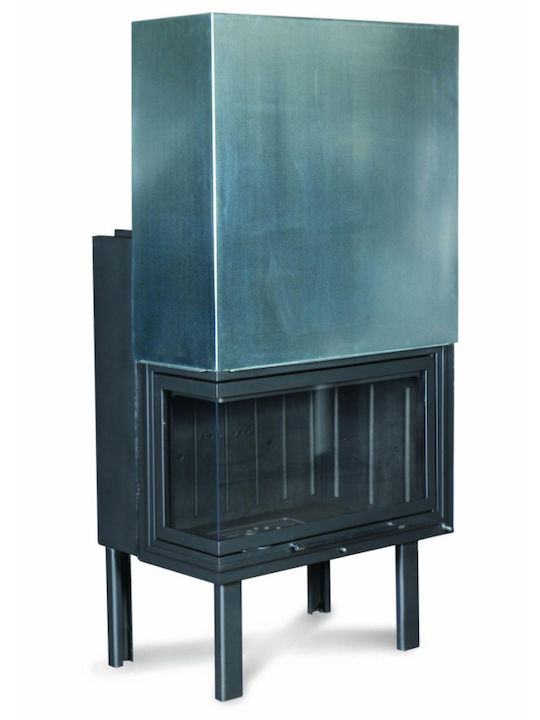Warm W 70 Corner Kaminofen Holz 16.42kW Rechte Ecke mit Schiebeschranktür Geschlossenes Ausdehnungsgefäß Warm W 70 Corner Kaminofen Holz 16.42kW Rechte Ecke mit Schiebeschranktür Geschlossenes Ausdehnungsgefäß