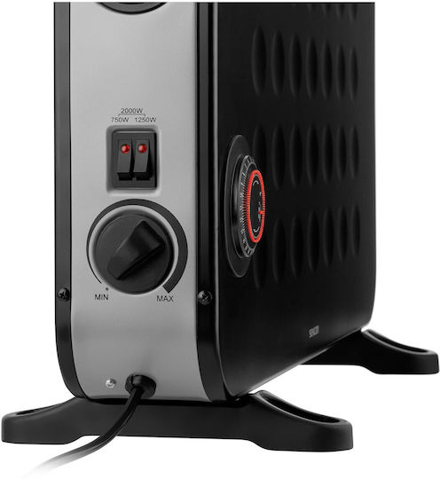 Sencor Θερμοπομπός Δαπέδου 2000W 72x47cm Μαύρος