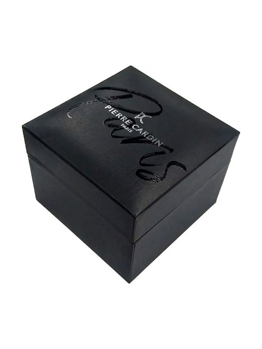 Pierre Cardin Men's Watch Battery with Silver Metal Bracelet