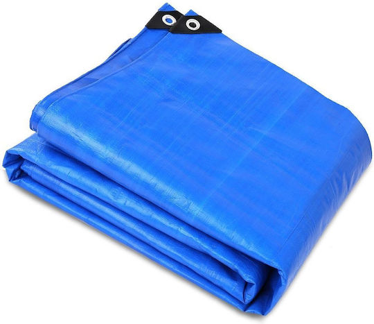 Cresman Μουσαμάς 90gr/m² 5x6μ. Ελαφρού Τύπου Μπλε