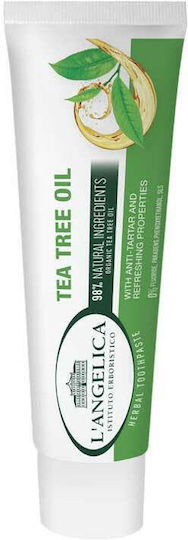 L' Angelica Tea Tree Oil Zahnpasta Ohne Fluorid für Platte 75ml
