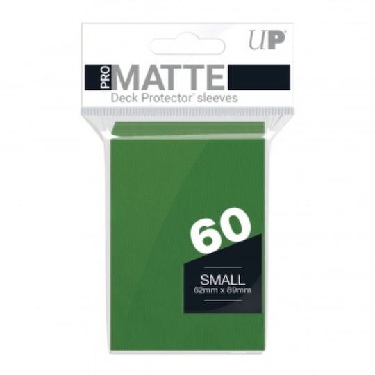 Ultra Pro Pro-Matte Малки Ръкави За Карти Японски Размер 60 Бр Горско Зелени