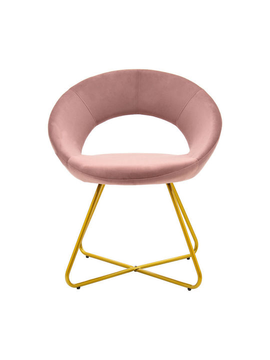 Valentina Dining Room Velvet Chair Rotten Apple 65x60x82cm