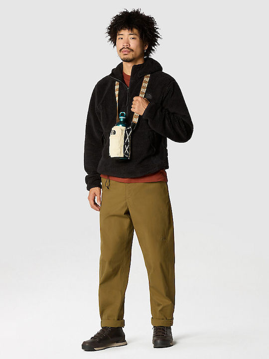 The North Face Men's Sweatshirt with Hood and Pockets Black