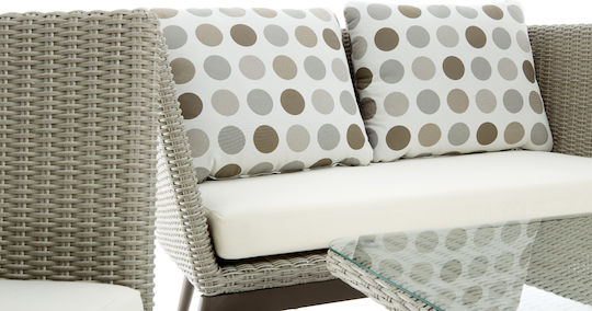 Artekko Garden & Outdoor Furniture Sets Living Room Set 4 Pieces with Pillows
