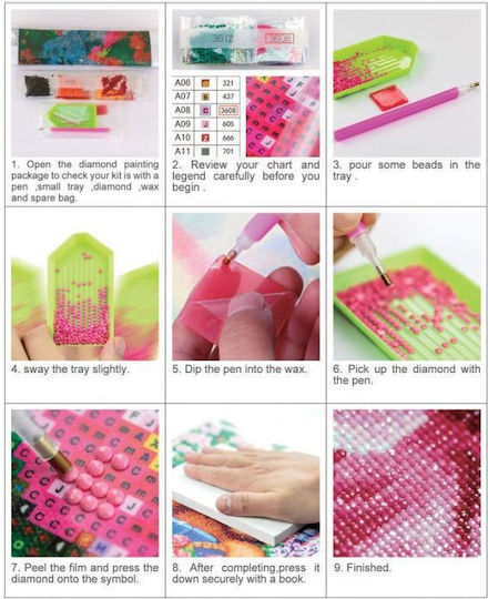 Centrum Pânză Diamond Painting Kit 89758
