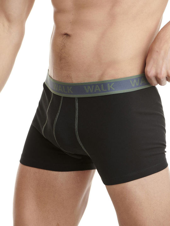 Herren Boxershorts Schwarz 2Packung