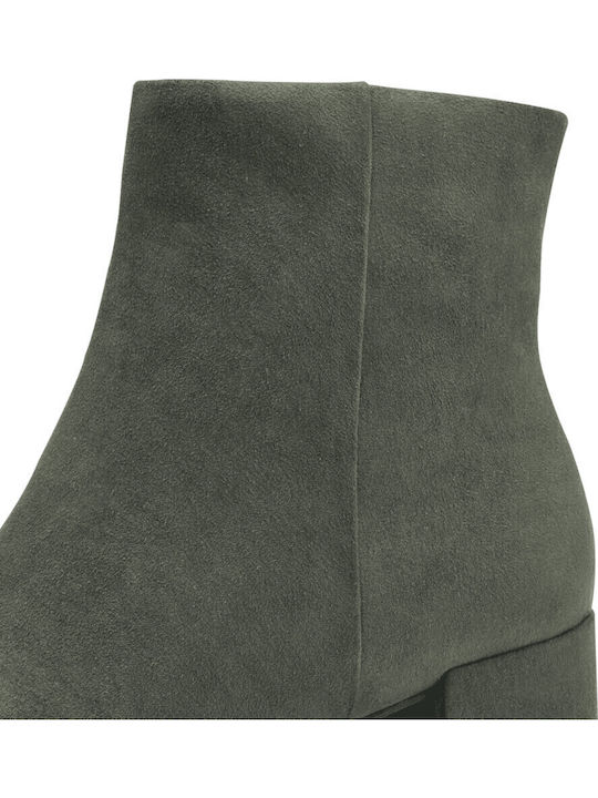 Ghete Dama Culoare Full Face Kaki