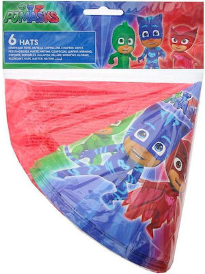 Procos Καπέλα Party 6 τμχ Pj Masks 88640