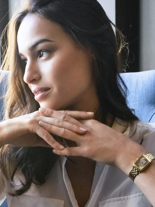 Raymond Weil Women's Watch with Gold Metal Bracelet