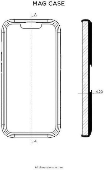 Quad Lock Mag Case Mobile Phone Case Apple iPhone 15 for Motorcycle Mount