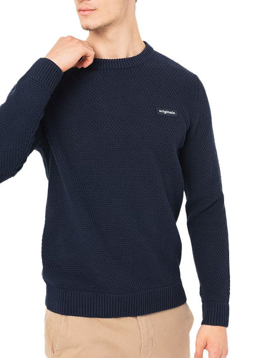 Jack & Jones Long Sleeve Sweater Navy Blue