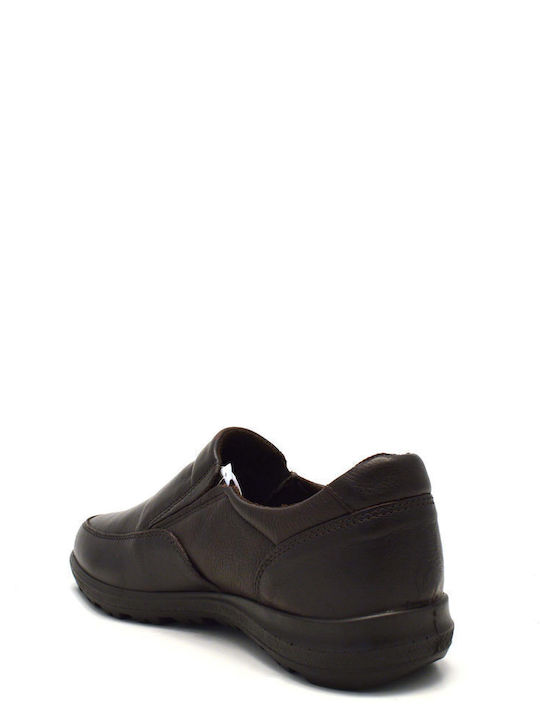 Men's Leather Moccasins Brown