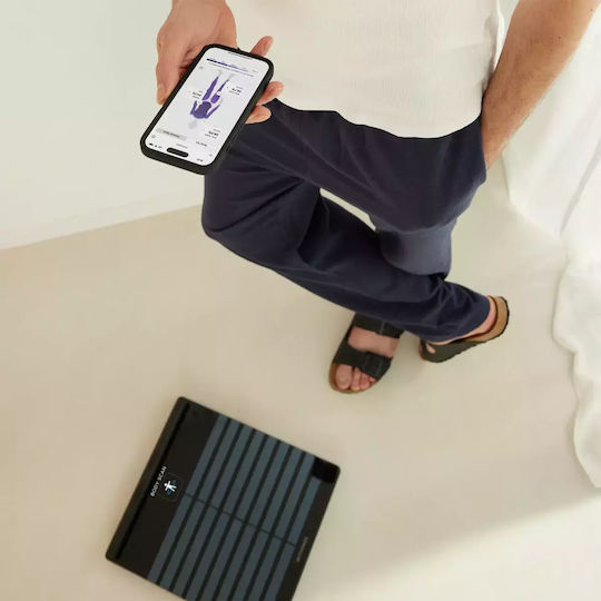 Withings Smart Bathroom Scale with Body Fat Counter Black 13700546707954
