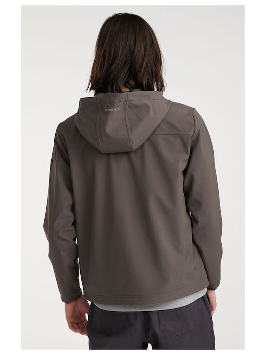 O'neill Мъжко яке Softshell Водоустойчиво и Ветроустойчиво Gray