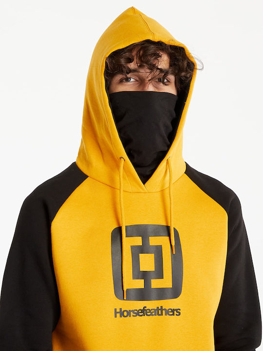 Horsefeathers Men's Sweatshirt with Hood Orange