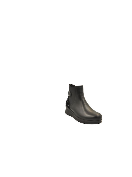 Tatoo Women's Leather Boots Black