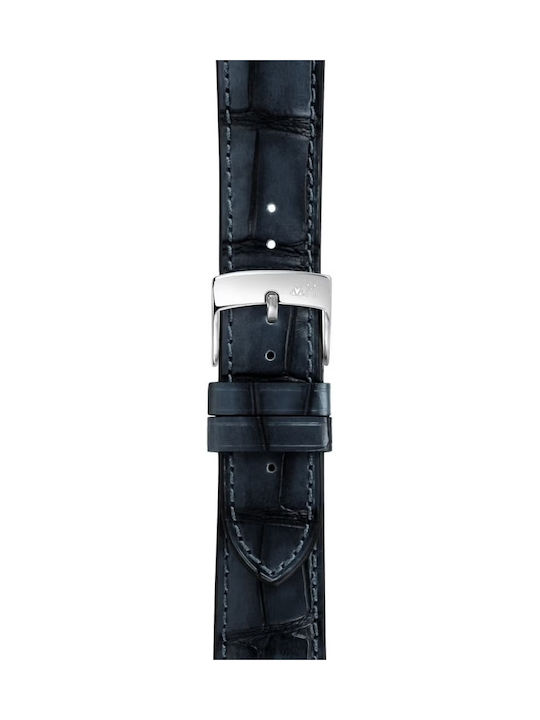 Morellato Tiepolo Leather Strap Blue