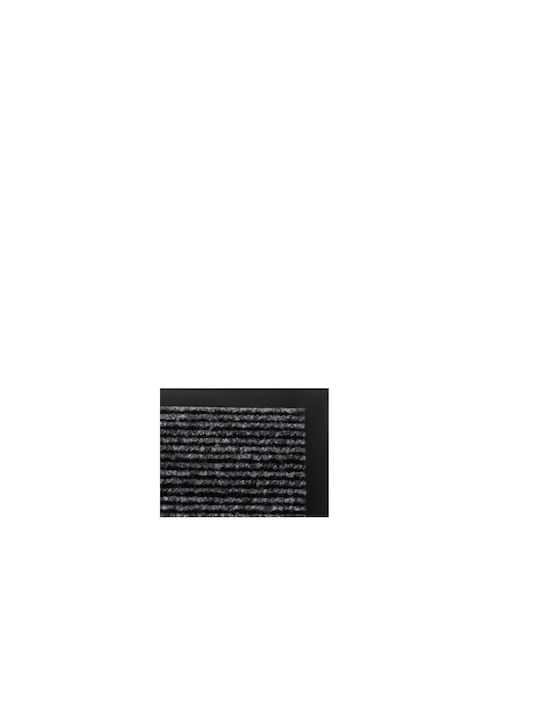 Ruhhy Entrance Mat Straw with Anti-slip Backing Gray 60x90cm