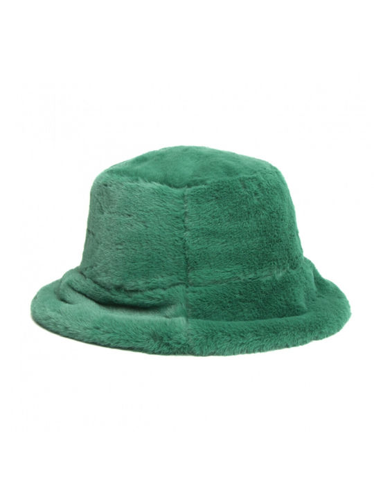 Tantrend Femei Furry Pălărie Bucket Green
