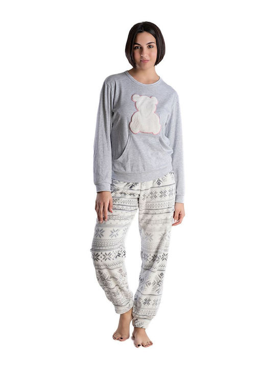 Rachel Winter Women's Pyjama Set Fleece