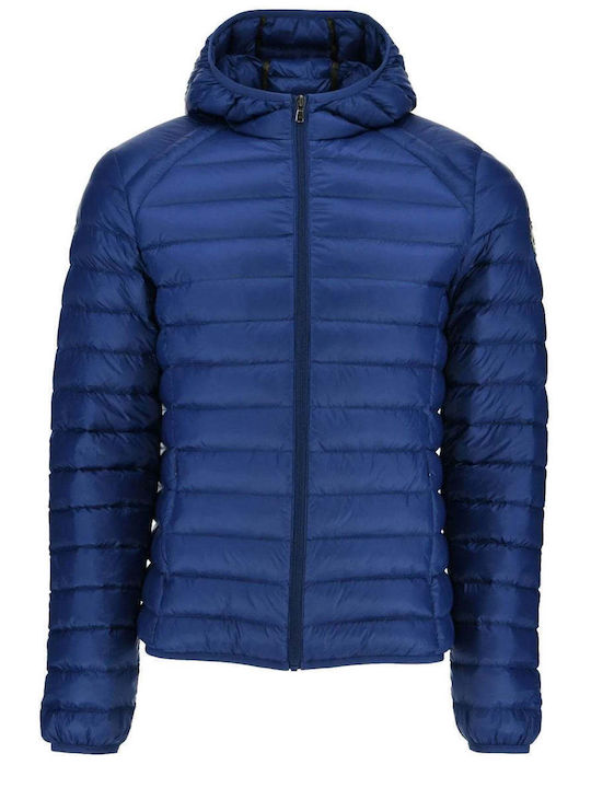 Just Over The Top Men's Winter Puffer Jacket Blue