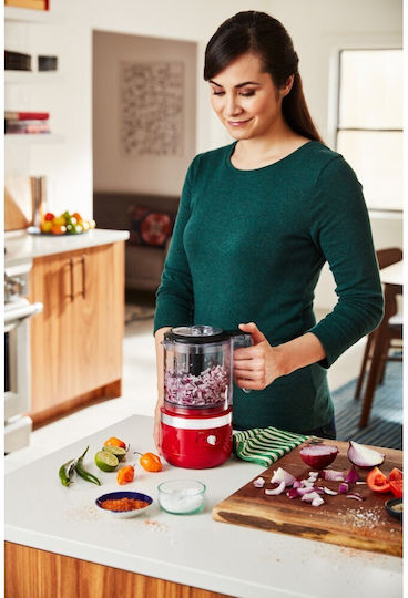 Kitchenaid Mini Chopper Multi 240W mit Behälter 1,18l Rote