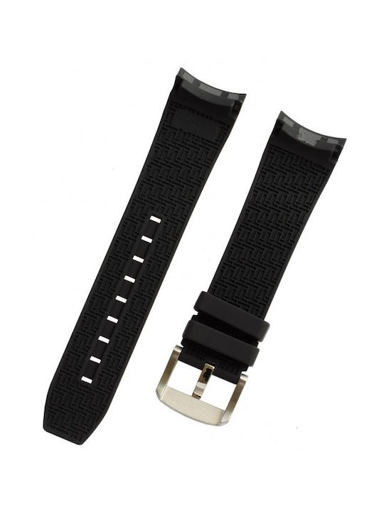 Tissot Rubber Strap Black 23mm