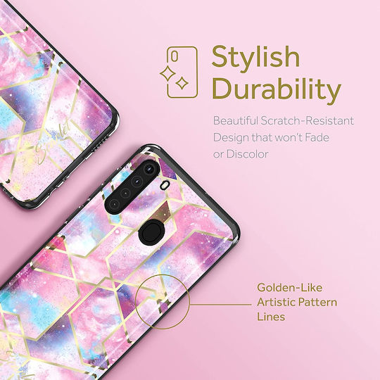 Ghostek Stylish Scarlet Back Cover Σιλικόνης / Πλαστικό Ροζ (Samsung Galaxy A21)