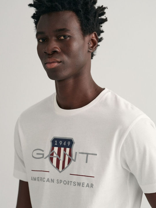 Archive Shield T-shirt Λευκό