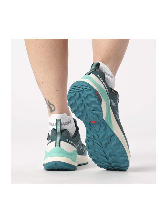 X-Adventure GTX Sport Shoes Trail Running Turquoise Waterproof with Gore-Tex Membrane