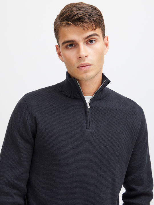 Long Sleeve Sweater Navy Blue