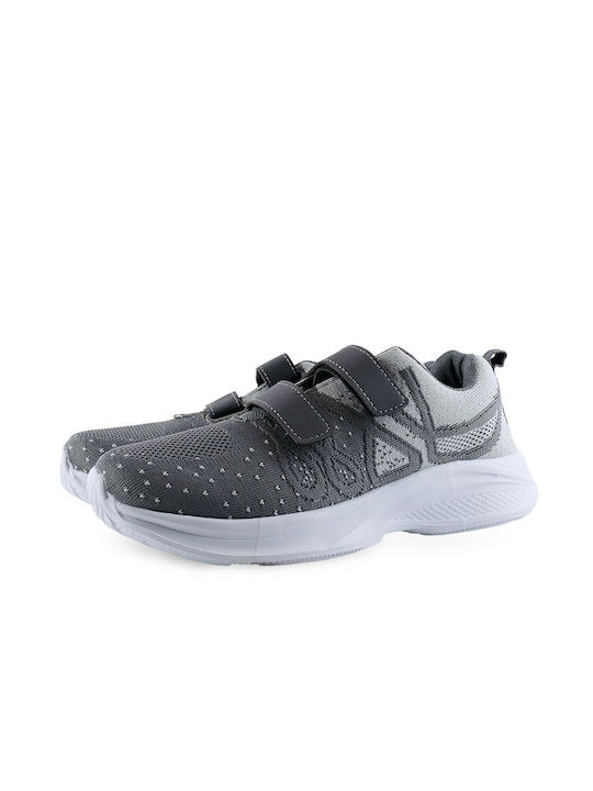 Love4shoes Damen Sneakers Gray