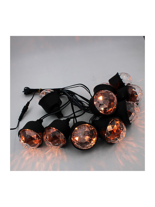 Programmable Christmas LED Light Multicolour 0.065m x 5.5cm