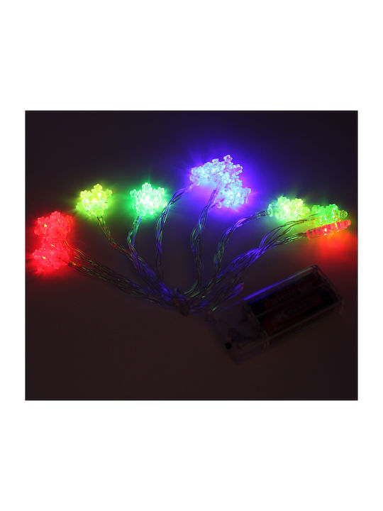 Programmable Christmas LED Light Multicolour Battery