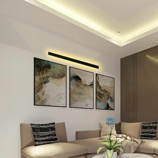V-TAC Επιτοίχιο Γραμμικό Φωτιστικό LED IP65 23W με Θερμό Λευκό Φως