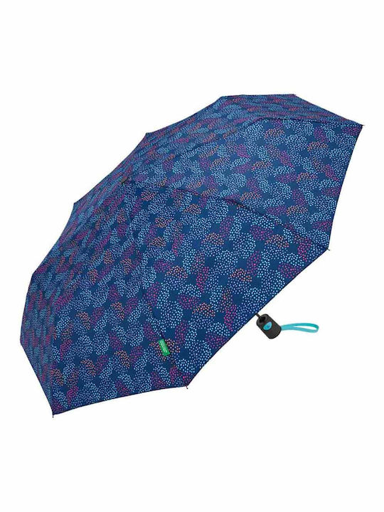 Benetton Automatic Umbrella Compact Blue