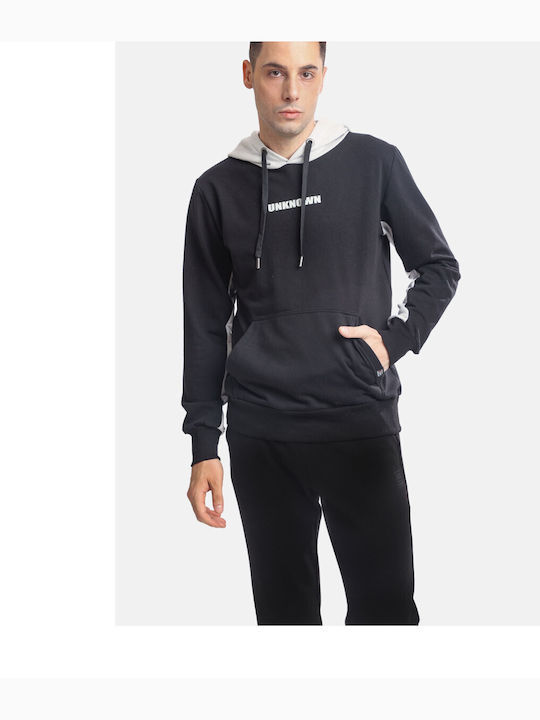 Paco & Co Men's Sweatshirt with Hood Black