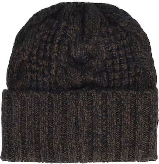 Hoxie Beanie Unisex Beanie Knitted in Brown color