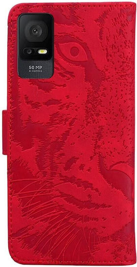 Tiger Pattern Brieftasche Rot (TCL 405)