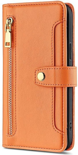 Zipper Wallet Portocaliu (TCL 405)