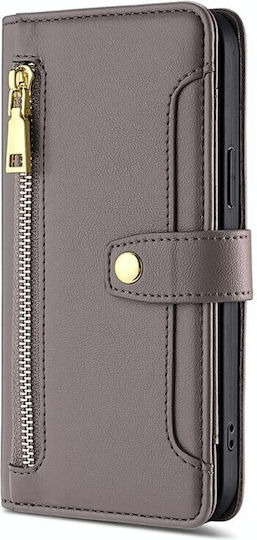 Zipper Wallet Γκρι (TCL 405)