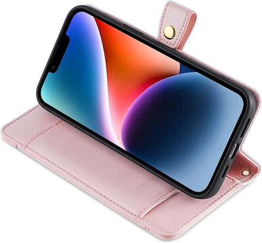 Zipper Wallet Ροζ (TCL 405)